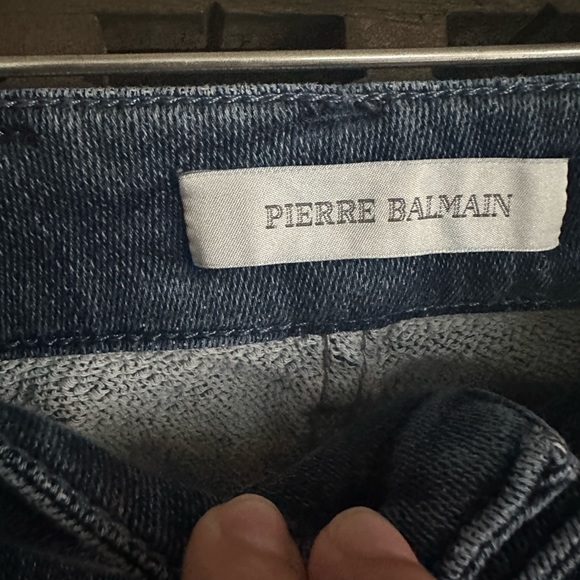 Pierre Balmain Low-Rise Distressed Skinny Leg Jeans - Picture 8 of 15